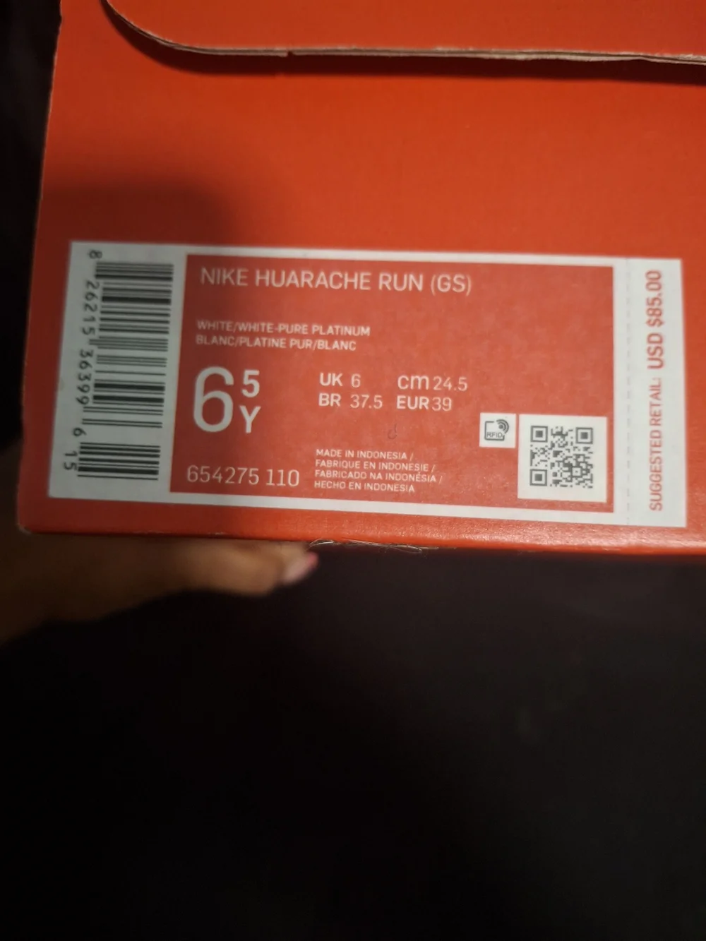 Nike kids sneakers